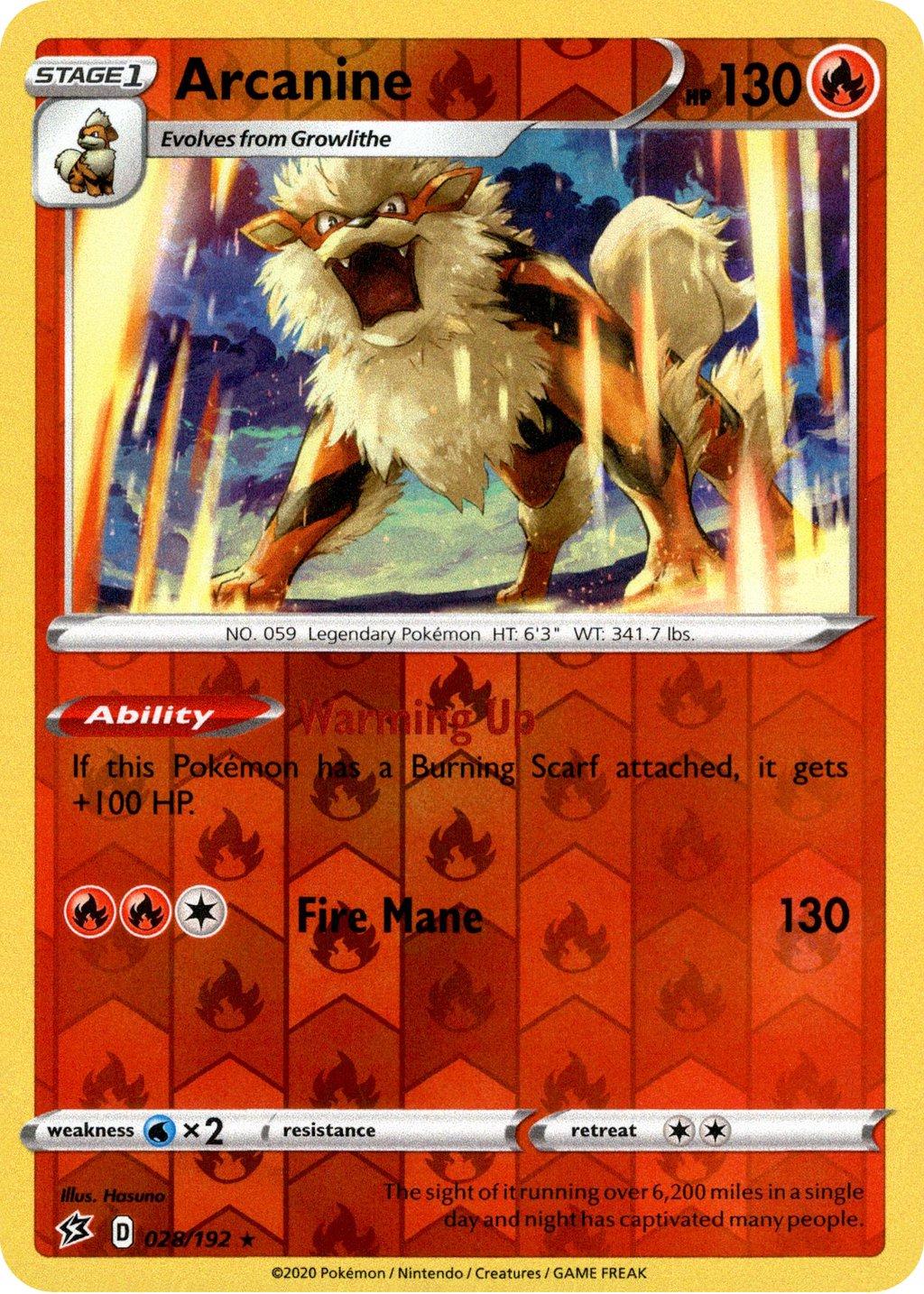 Arcanine [Reverse Holo]