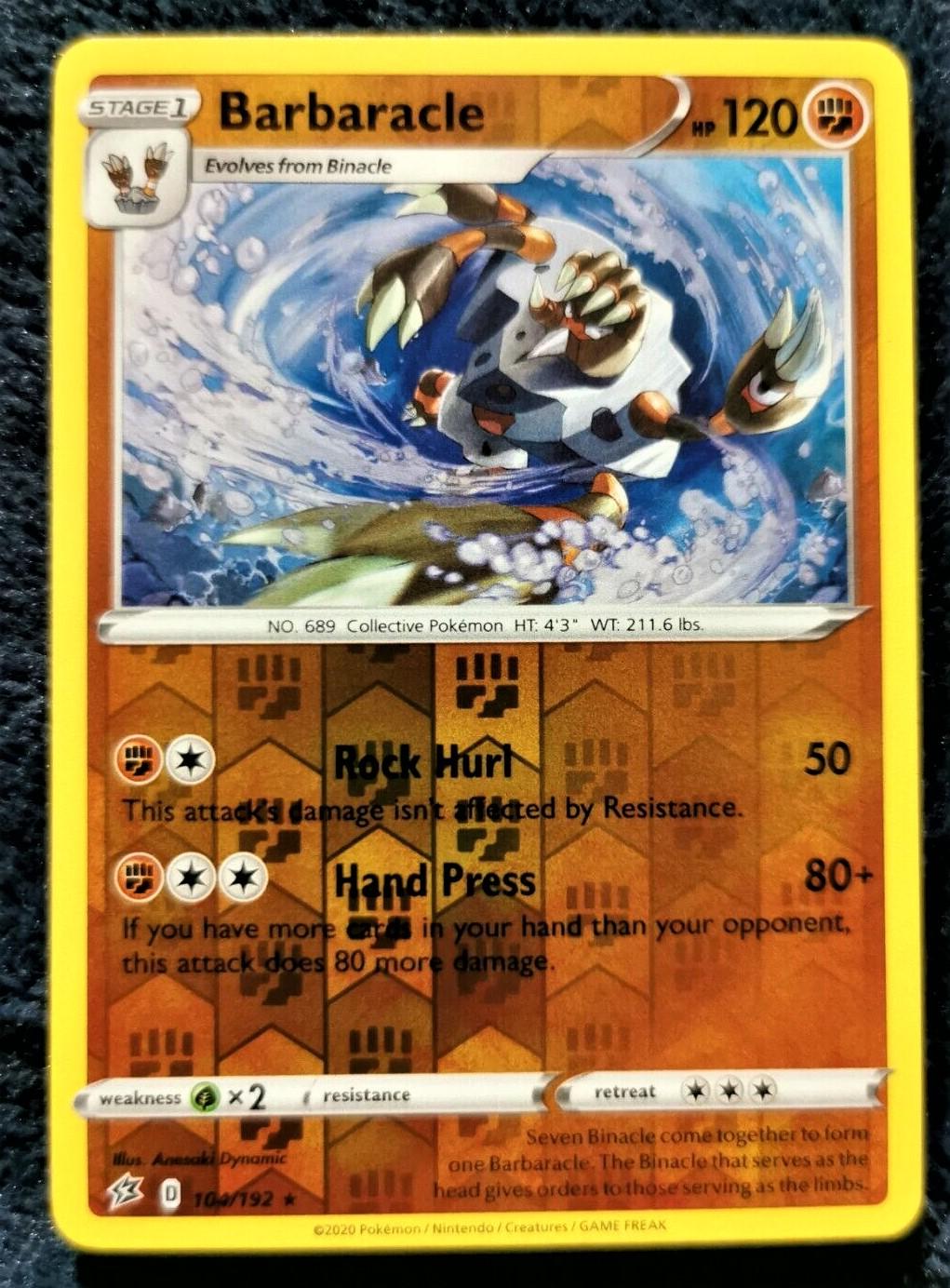 Barbaracle [Reverse Holo]