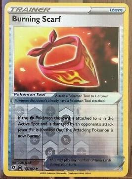 Burning Scarf [Reverse Holo]