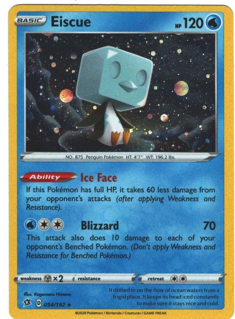 Rebel Clash Eiscue [Cosmos-Holo] Pokémon card
