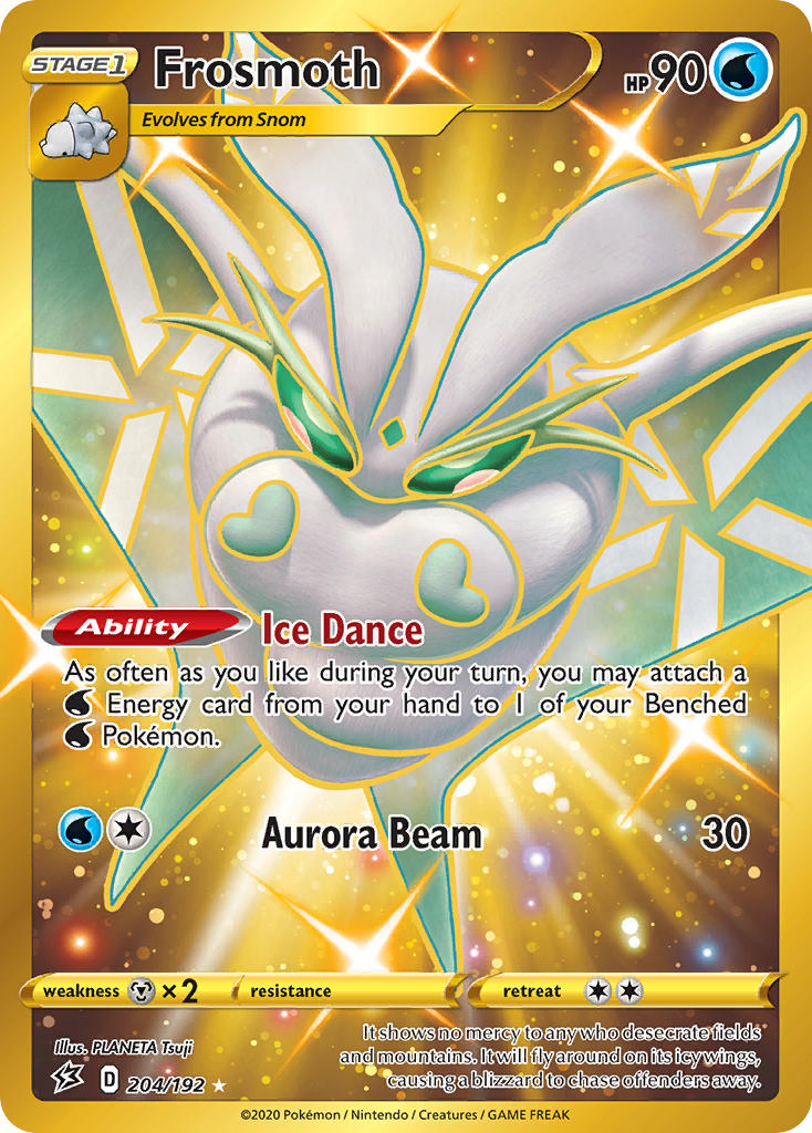 Rebel Clash Frosmoth Pokémon card