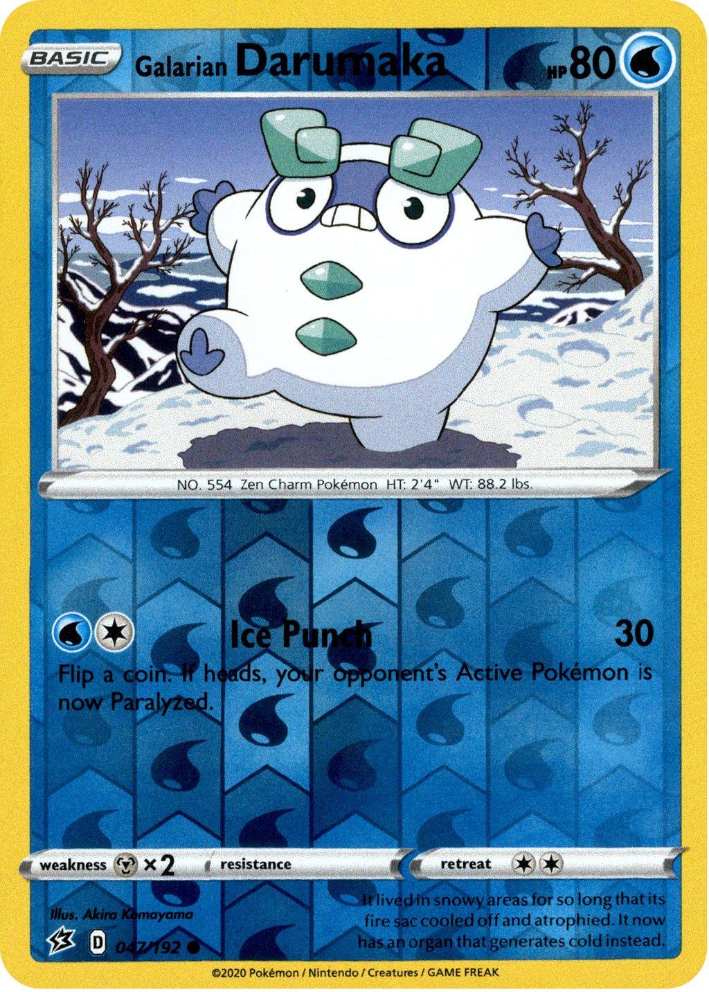 Galarian Darumaka [Reverse Holo]