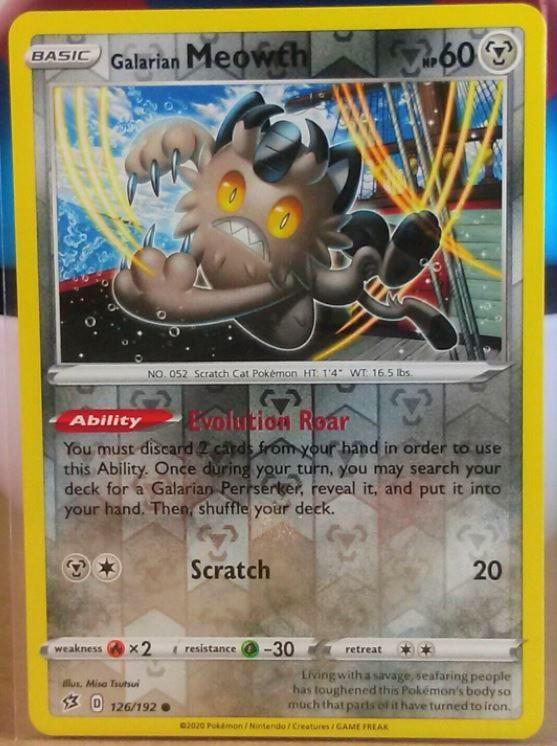 Galarian Meowth [Reverse Holo]
