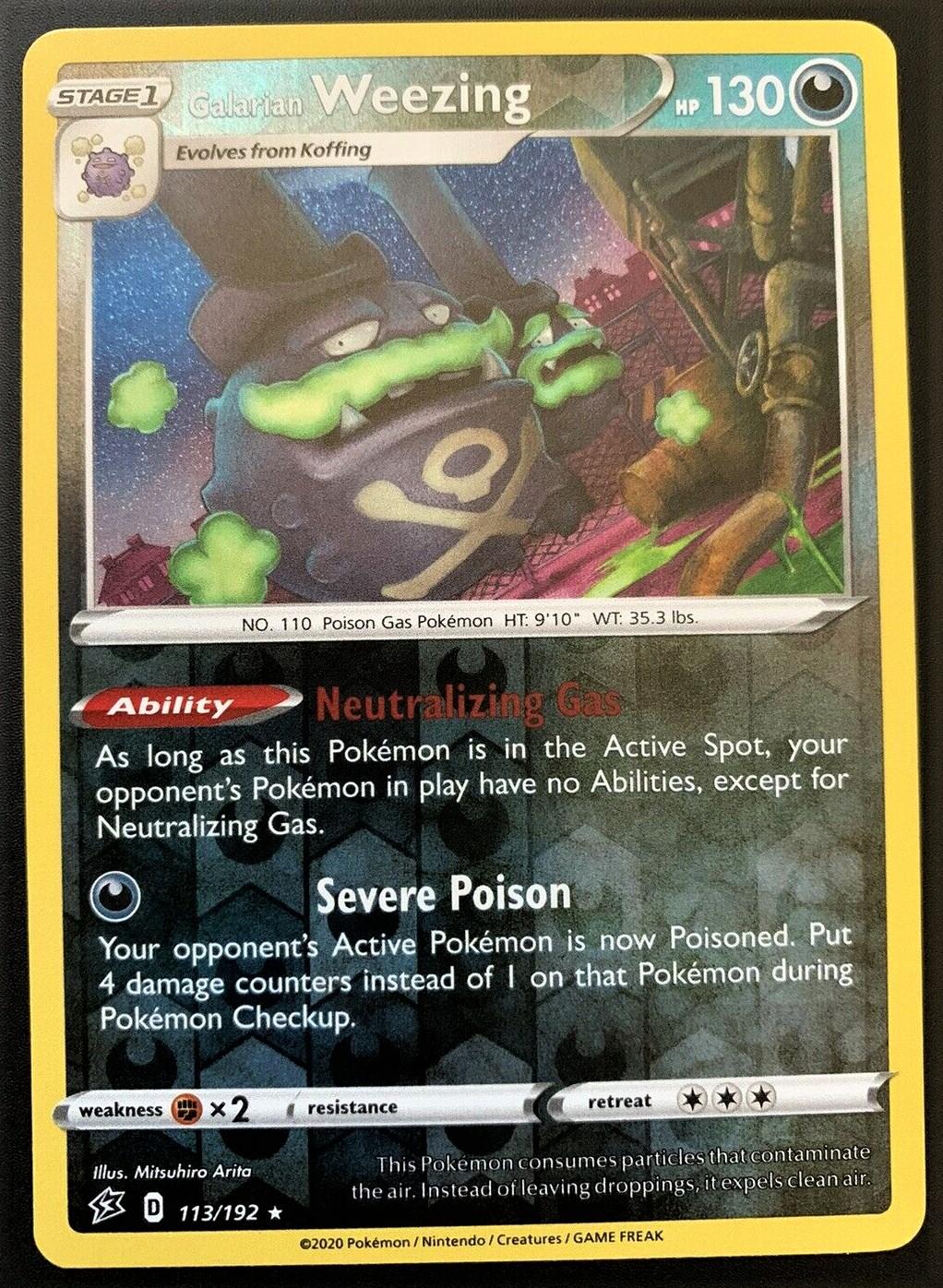 Galarian Weezing [Reverse Holo]