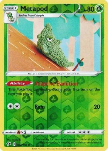 Metapod [Reverse Holo]