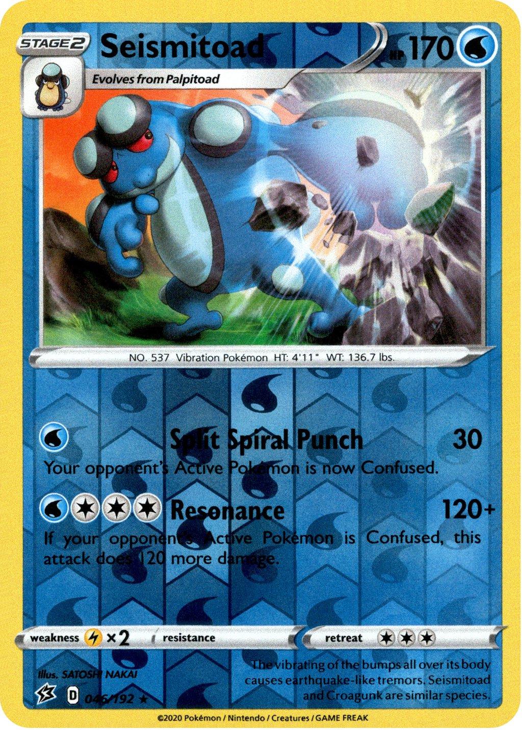 Seismitoad [Reverse Holo]