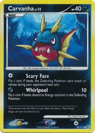 Carvanha [Reverse Holo]