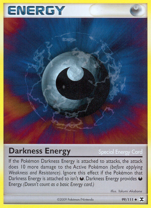 Rising Rivals Darkness Energy Pokémon card