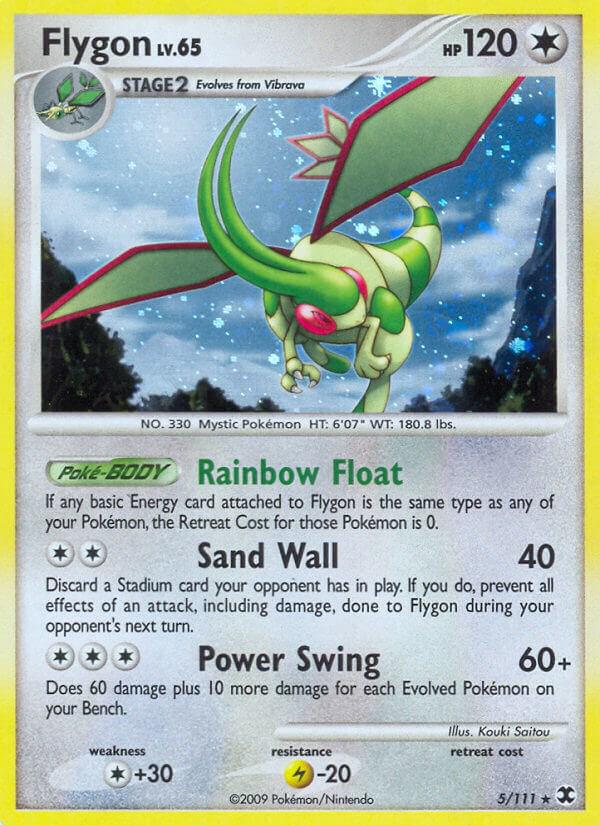 Rising Rivals Flygon Pokémon card