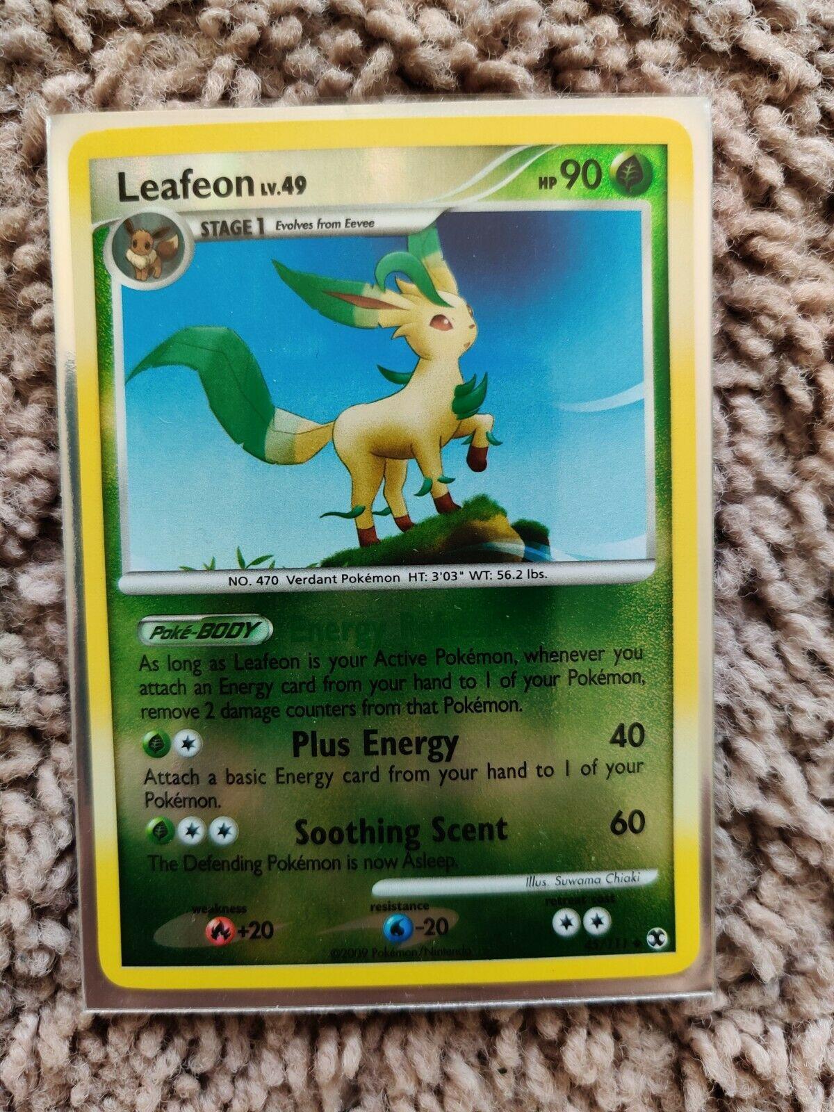 Leafeon [Reverse Holo]