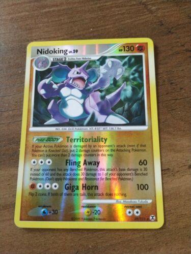 Nidoking [Reverse Holo]