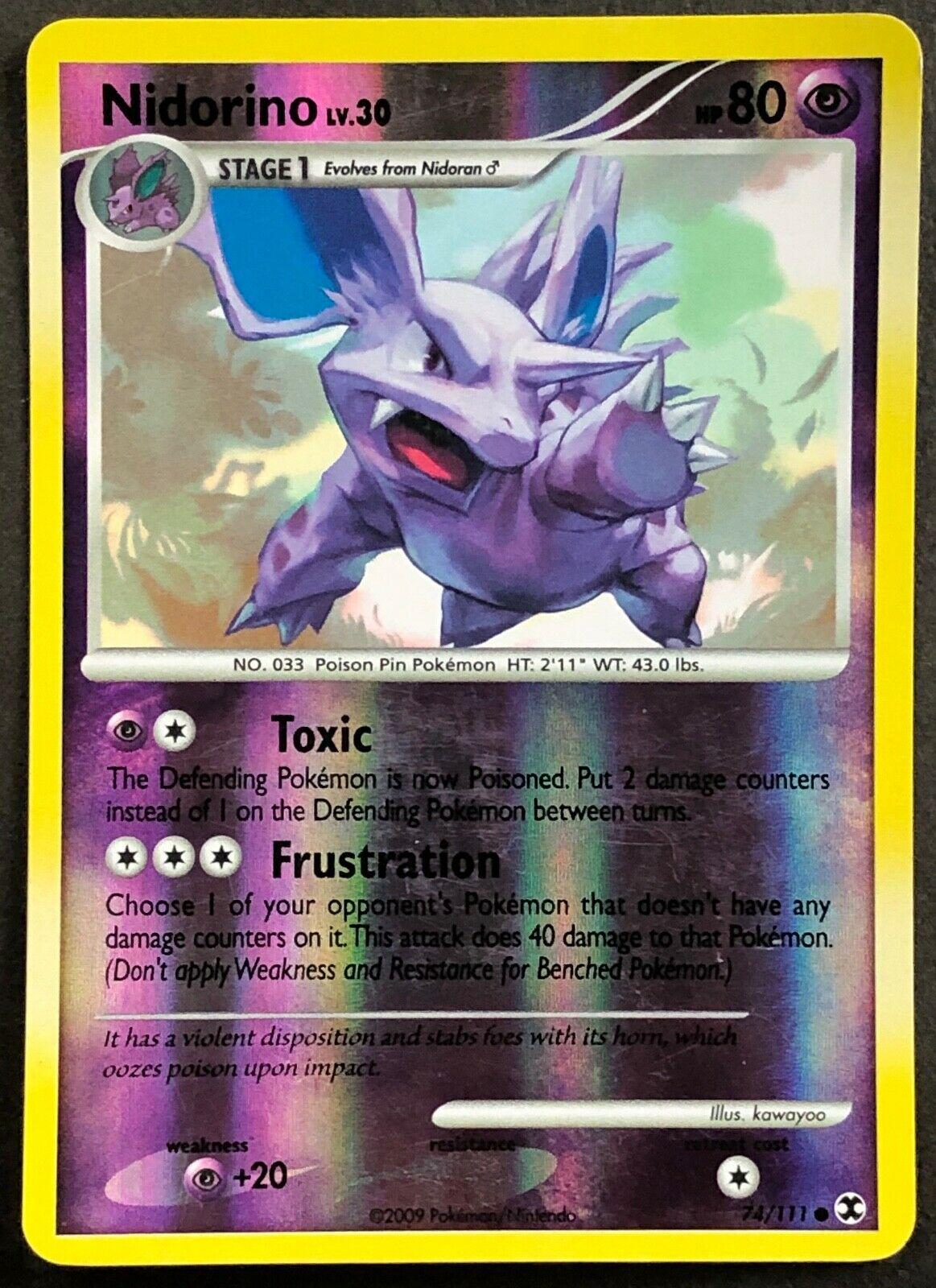 Nidorino [Reverse Holo]