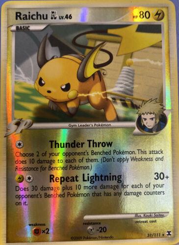 Raichu GL [Reverse Holo]