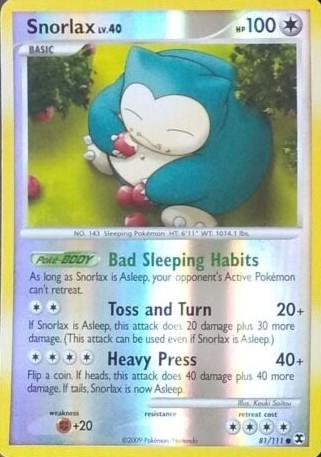 Snorlax [Reverse Holo]