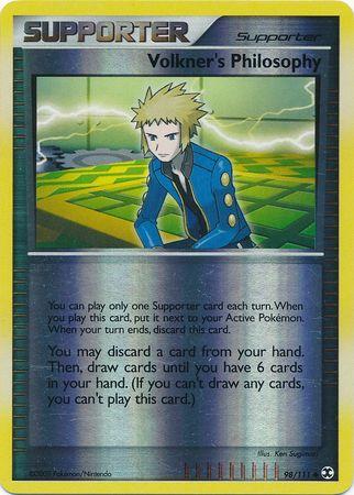 Volkner's Philosophy [Reverse Holo]