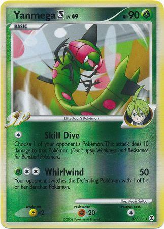 Rising Rivals Yanmega [Reverse Holo] Pokémon card