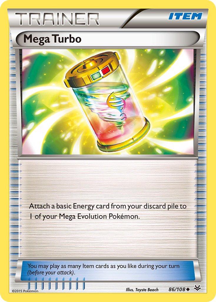 Roaring Skies Mega Turbo Pokémon card
