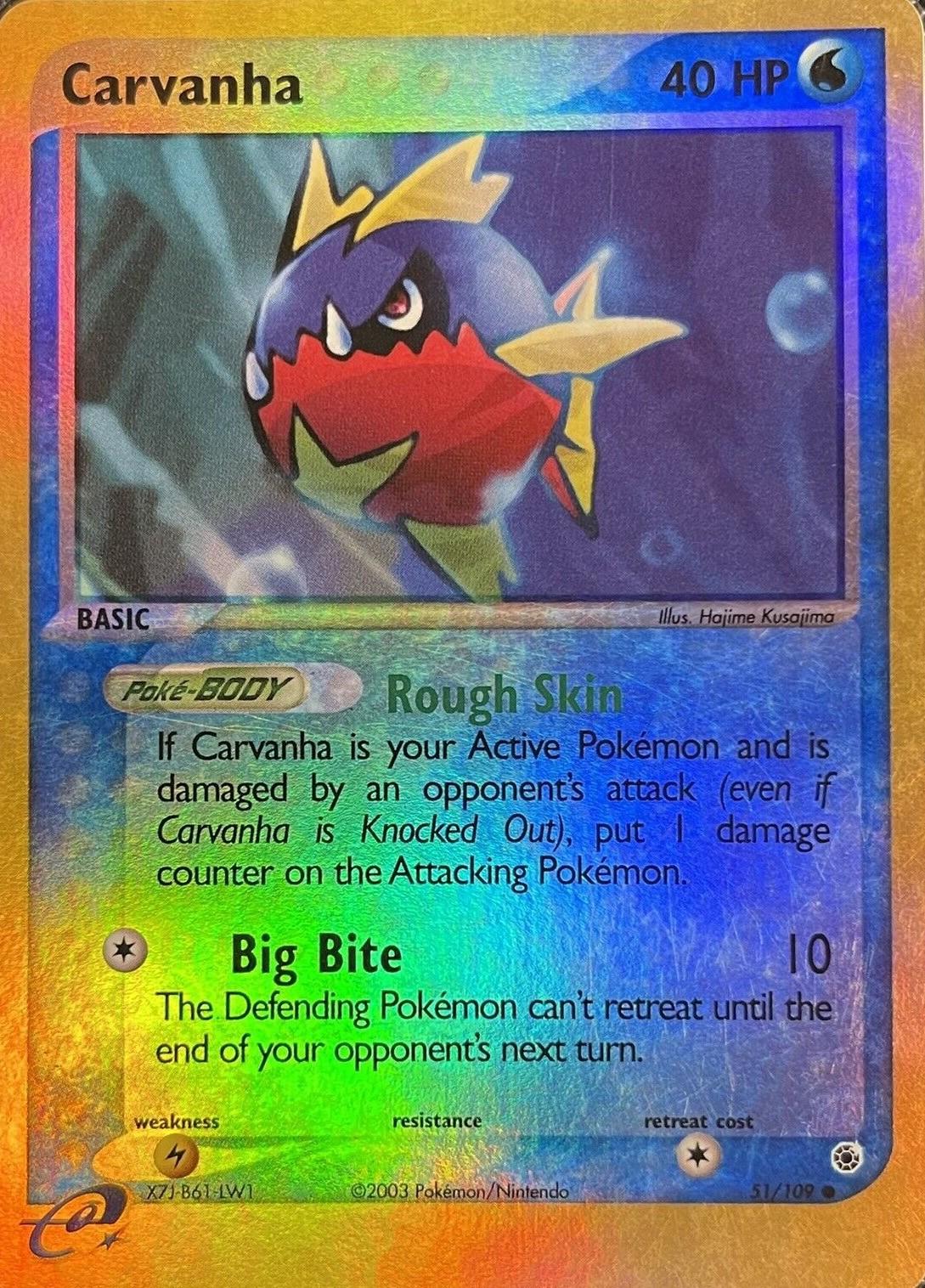 Carvanha [Reverse Holo]