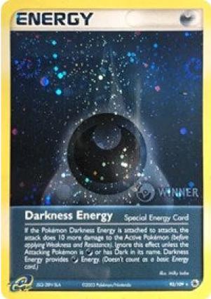 Ruby & Sapphire Darkness Energy [Winner] Pokémon card