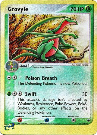 Grovyle [Reverse Holo]