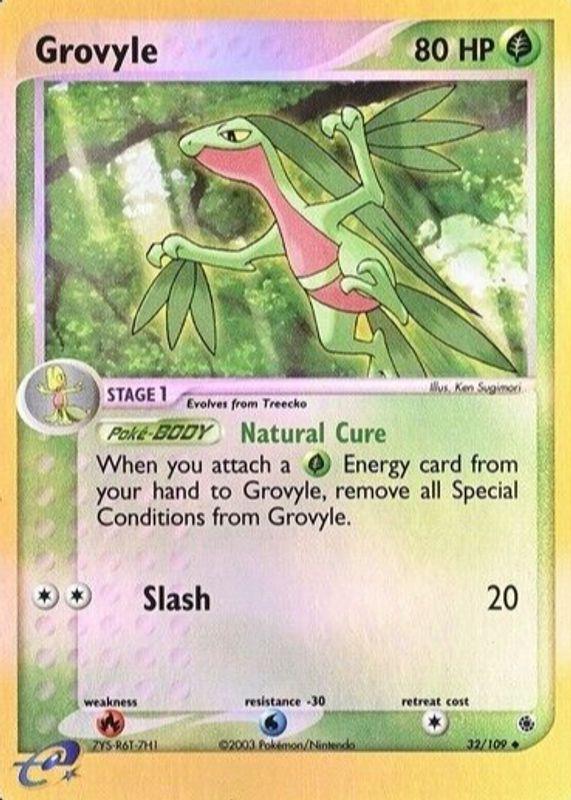 Grovyle [Reverse Holo]