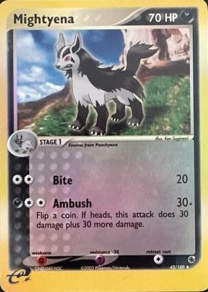 Mightyena [Reverse Holo]