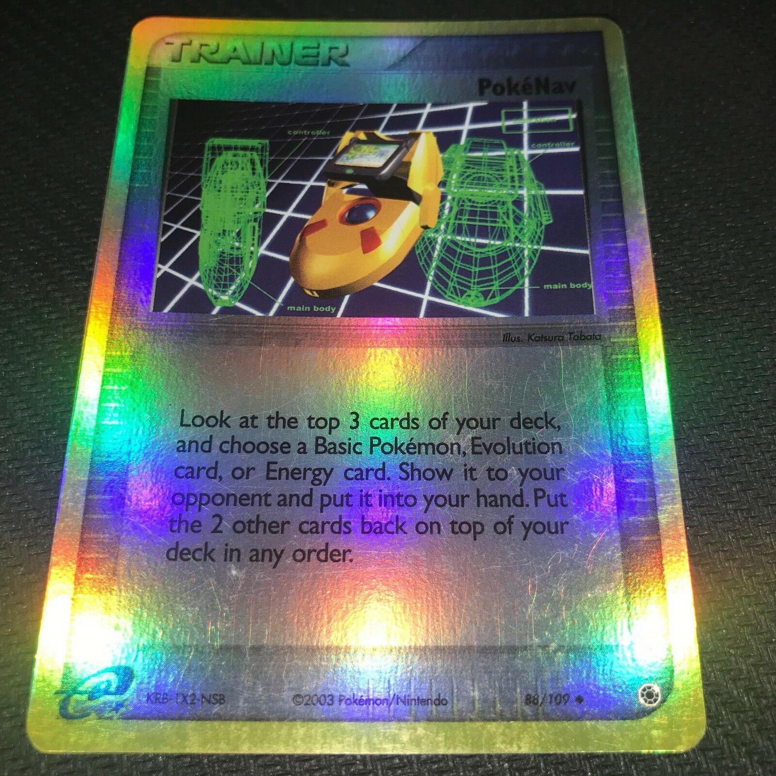 Ruby & Sapphire Pokenav [Reverse Holo] Pokémon card