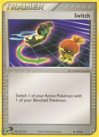 Ruby & Sapphire Switch Pokémon card