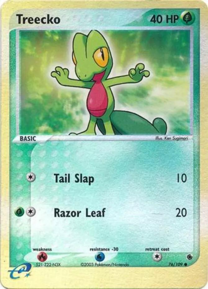 Treecko [Reverse Holo]