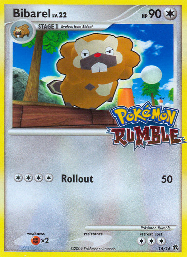 Rumble Bibarel Pokémon card