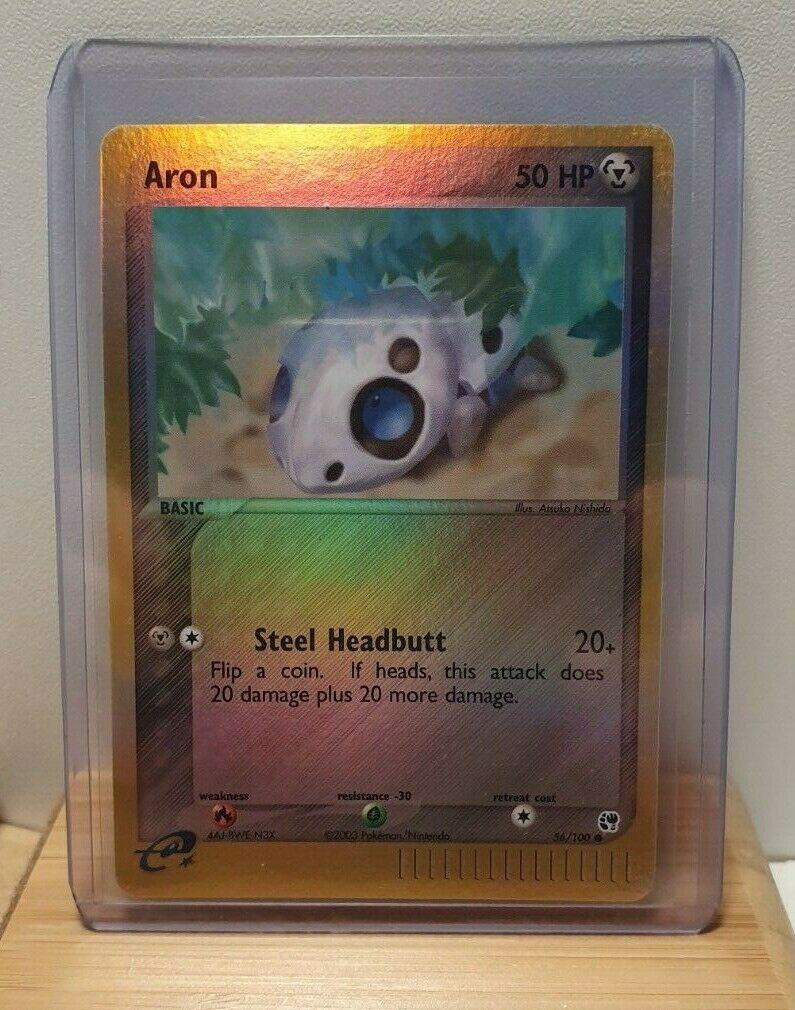 Sandstorm Aron [Reverse Holo] Pokémon card
