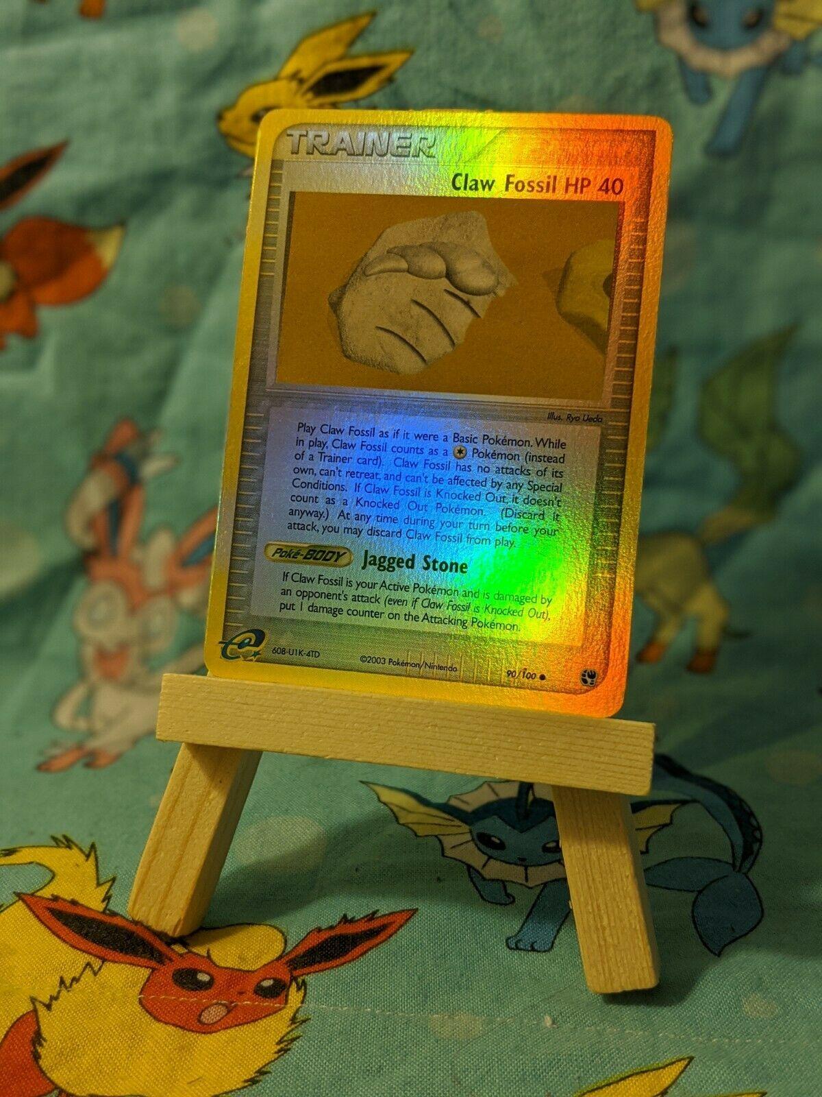 Claw Fossil [Reverse Holo]