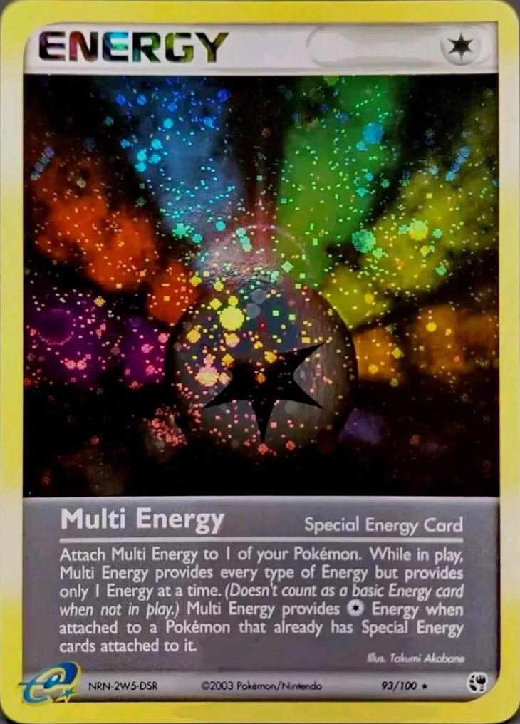 Sandstorm Multi Energy [Cosmos-Holo] Pokémon card