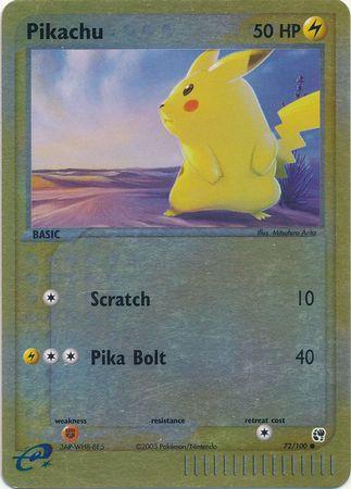 Pikachu [Reverse Holo]