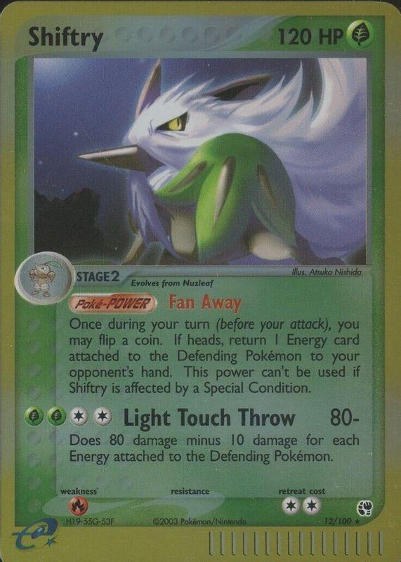Shiftry [Reverse Holo]