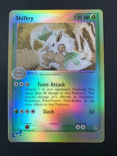 Sandstorm Shiftry [Reverse Holo] Pokémon card