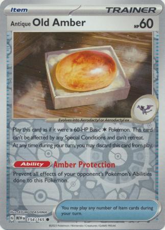 Antique Old Amber [Reverse Holo]