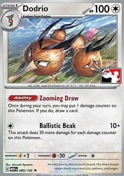 Scarlet & Violet 151 Dodrio [Prize-Pack] Pokémon card