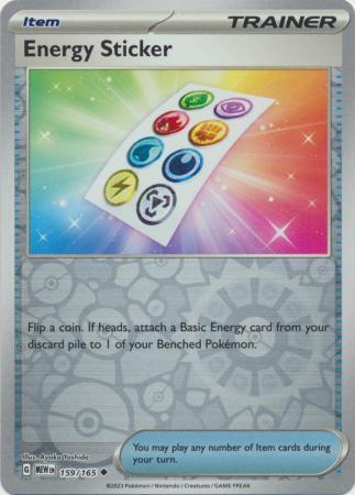 Energy Sticker [Reverse Holo]