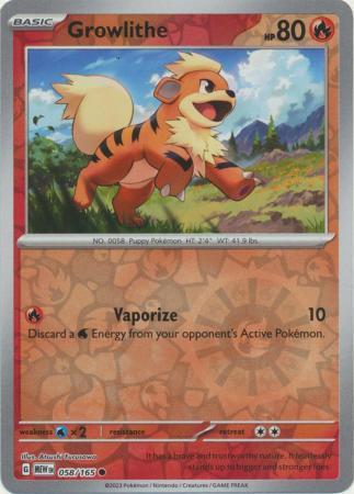 Growlithe [Reverse Holo]