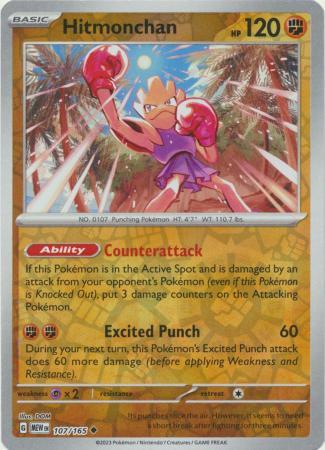 Hitmonchan [Reverse Holo]