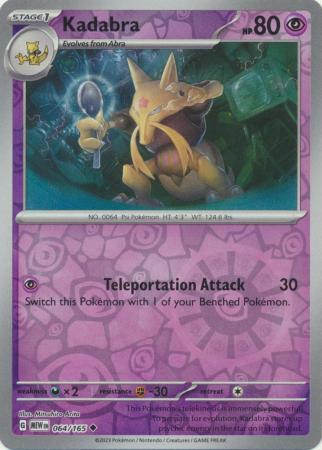 Kadabra [Reverse Holo]