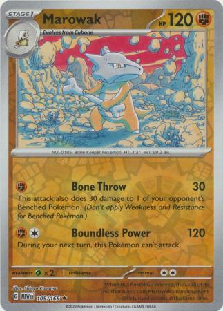 Marowak [Reverse Holo]