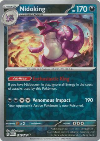 Nidoking [Reverse Holo]