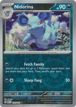 Nidorina [Reverse Holo]