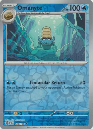 Omanyte [Reverse Holo]