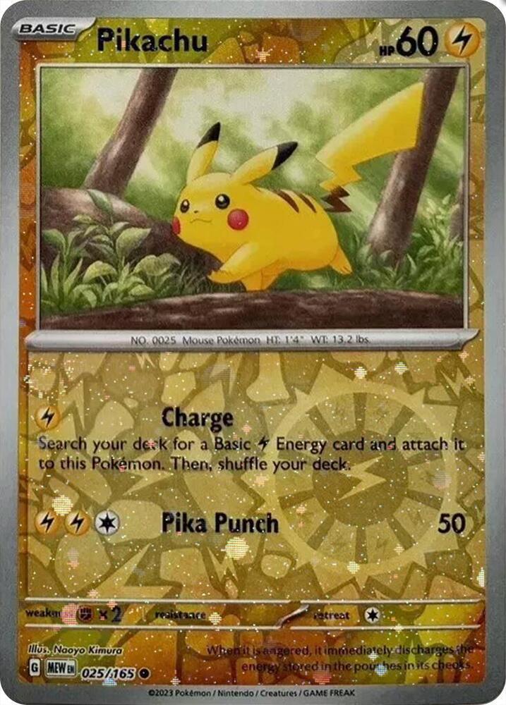 Scarlet & Violet 151 Pikachu [Cosmos-Holo] Pokémon card