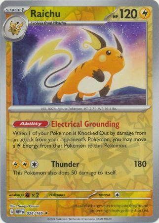 Raichu [Reverse Holo]
