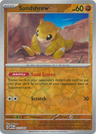 Sandshrew [Reverse Holo]