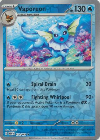 Vaporeon [Reverse Holo]